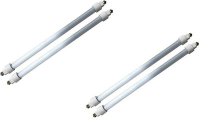 H HADDU 22 Centimeters Halogen Tube Rod Smart Room Heater 220V AC 400/Watt (Pack of 4) Halogen Room Heater Halogen Room Heater