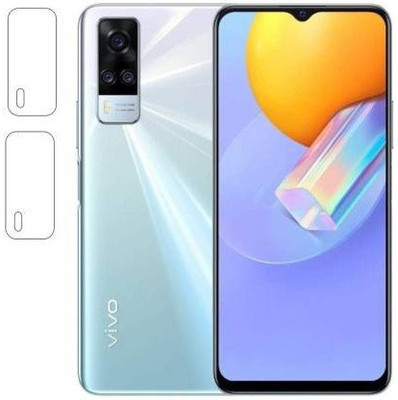 Anaya Back Camera Lens Glass Protector for Vivo Y31 2021(Pack of: 2)