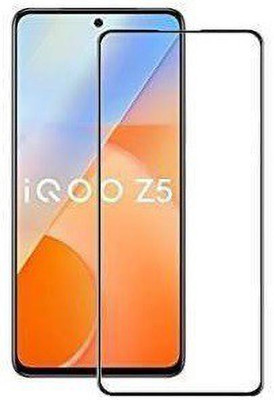 TESPARK Edge To Edge Tempered Glass for Vivo iQOO Z5 5G(Pack of 1)