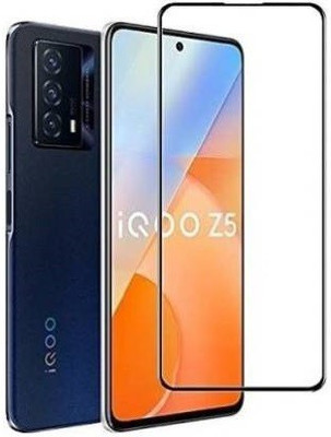 TESPARK Edge To Edge Tempered Glass for Vivo iQOO Z5 5G(Pack of 1)