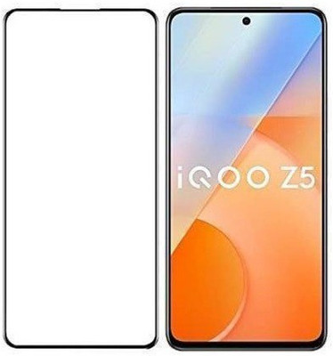 TESPARK Edge To Edge Tempered Glass for Vivo iQOO Z5 5G(Pack of 1)