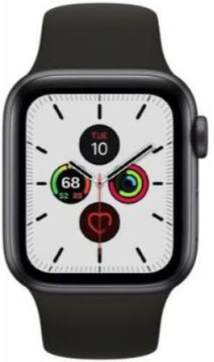 GUGGU NBT_360P T500 Series 5 Smart Watch Smartwatch(Black Strap, XL)