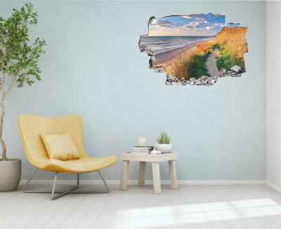 Varadvinayak 59 cm Magic wall hole Self Adhesive Sticker(Pack of 1)