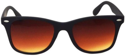 tikna Retro Square Sunglasses(For Men & Women, Brown)