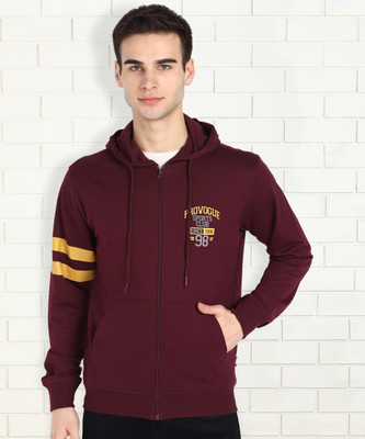PROVOGUE Full Sleeve Solid Men Sweatshirt