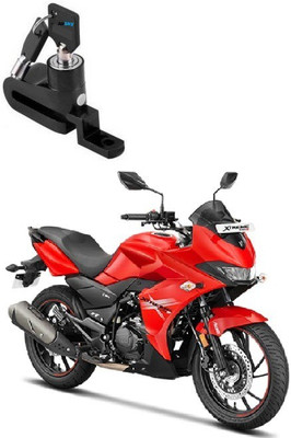 AIRSKY A-102_Universal Anti Theft Protection Bicycle/Motorcycle Safety Disc Brake Lock with 2 Keys Disc Lock(Black)