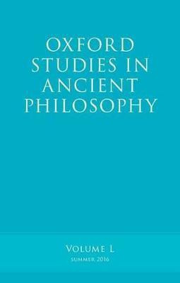 Oxford Studies in Ancient Philosophy, Volume 50(English, Hardcover, unknown)