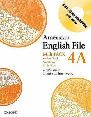 American English File Level 4: Student Book/Workbook Multipack A(English, Mixed media product, Oxenden Clive)