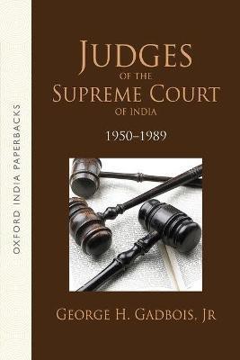 Judges of the Supreme Court of India(English, Paperback, Gadbois George H. Jr.)