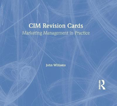 CIM Revision Cards(English, Electronic book text, Williams John Professor)