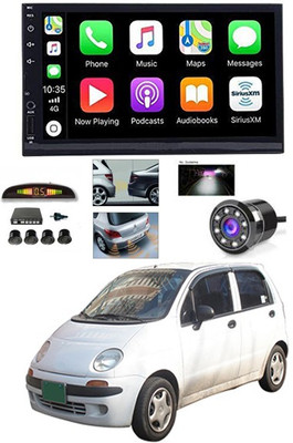 RKPSP 7 INCH Full Double Din Car Screen Stereo Media Player Audio Video Touch Screen Stereo Full HD with MP3/MP4/MP5/USB/FM Player/WiFi/Bluetooth & Mirror Link with Back Rear Camera & Black Sensor For Matiz Car Stereo(Double Din) RKPSP 7 INCH Full Double Din Car Screen Stereo Media Player Audio Video Touch Screen Stereo Full HD with MP3/MP4/MP5/USB/FM Player/WiFi/Bluetooth & Mirror Link with Back Rear Camera & Black Sensor For Matiz Car Stereo(Double Din)