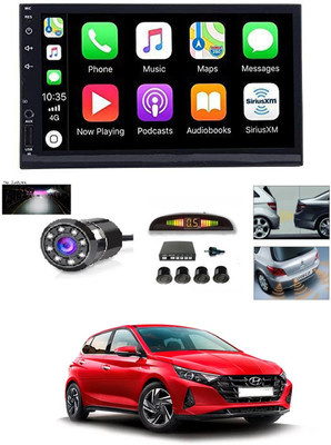 RKPSP 7 INCH Full Double Din Car Screen Stereo Media Player Audio Video Touch Screen Stereo Full HD with MP3/MP4/MP5/USB/FM Player/WiFi/Bluetooth & Mirror Link with Back Rear Camera & Black Sensor For i20 New Car Stereo(Double Din) RKPSP 7 INCH Full Double Din Car Screen Stereo Media Player Audio Video Touch Screen Stereo Full HD with MP3/MP4/MP5/USB/FM Player/WiFi/Bluetooth & Mirror Link with Back Rear Camera & Black Sensor For i20 New Car Stereo(Double Din)