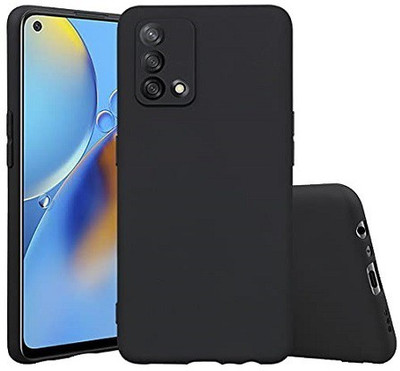 CaseWEB Back Cover for OPPO F19s(Black, Matte Finish, Silicon, Pack of: 1)