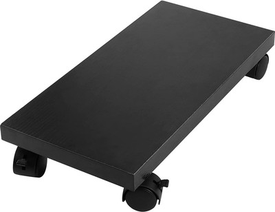 UniAart Wooden CPU Trolley for Computer Dektop CPU Holder(Wooden)