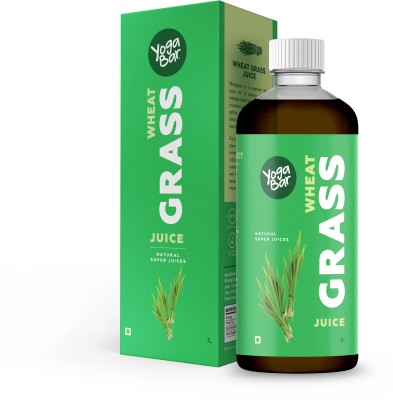 Yogabar Wheat Grass Juice | Extracted from 100% Organic Produce | No Added Sugar - 1 Liter(1000 ml)