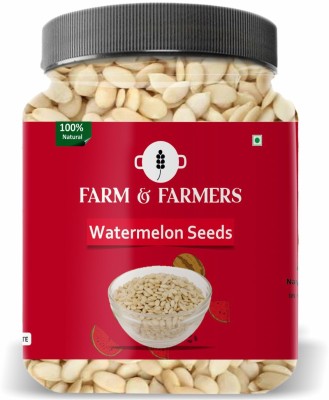 Farm & Farmers Watermelon Seeds 100GM- High in Protein | Raw Watermelon Seeds for Eating | Magaz Watermelon Seeds(100 g)