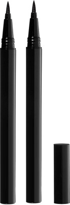 Amaryllis 3D Waterproof & Smudge Proof Pen Liner Pack Of 2 4 g(Black)