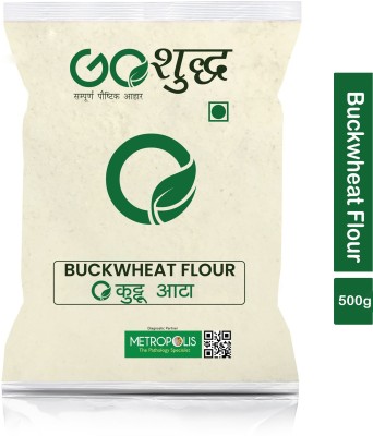 Goshudh Premium Quality Kuttu Atta (Buckwheat Flour)-500gm(0.5 kg)