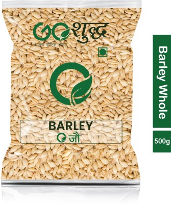 Goshudh Premium Quality Jau Sabut (Barley Whole Grain)-500gm (Pack Of 1) Barley(500 g)
