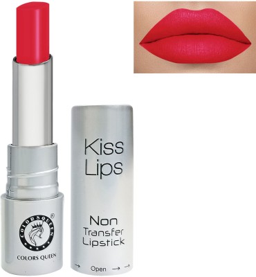 COLORS QUEEN Kiss Lips Non Transfer Matte Lipstick(Enlight, 3 g)