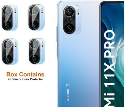 ISAAK Back Camera Lens Glass Protector for Xiaomi Mi 11X, Xiaomi Mi 11X Pro(Pack of: 4)