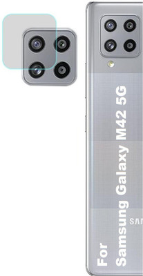 ISAAK Back Camera Lens Glass Protector for Samsung Galaxy M42 5G(Pack of: 1)