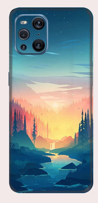 Toppings Oppo Find X3 Pro Mobile Skin(Multicolor)
