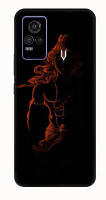 Xuwap vivo V21e Mobile Skin(Black, Orange)