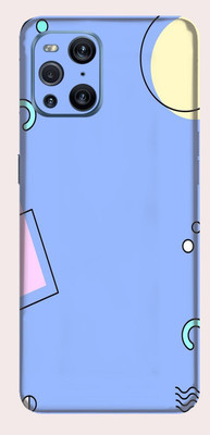 Xuwap Oppo Find X3 Pro Mobile Skin(Multicolor)