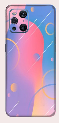 Toppings Oppo Find X3 Pro Mobile Skin(Multicolor)
