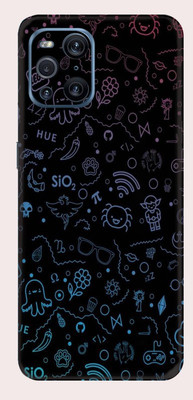 Xuwap Oppo Find X3 Pro Mobile Skin(Multicolor)