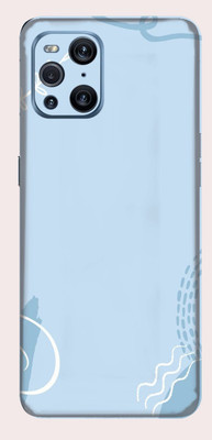 Xuwap Oppo Find X3 Pro Mobile Skin(Multicolor)