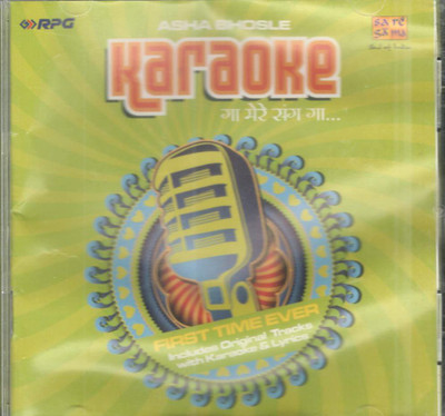 Karaoke Asha Bhosle - Ga Mere Sang Ga Audio CD Standard Edition(Hindi - Asha Bhosle)
