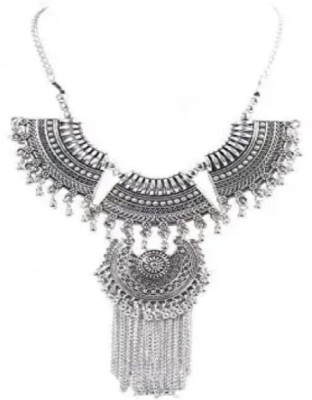 Libabe LIBA085 Silver Plated Alloy Necklace