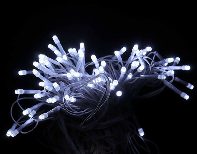 Ethnochic 26 LEDs 14.99 m White Flickering, Steady Bulb Rice Lights(Pack of 1)