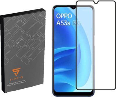 Gadget Five Edge To Edge Tempered Glass for Oppo. A53s 5G-(Pack of 1)