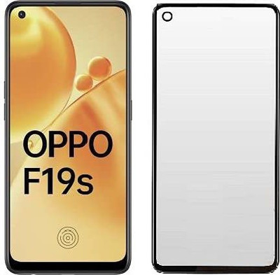 GORILLA PRO Edge To Edge Tempered Glass for Oppo F19s.(Pack of 1)