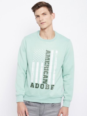 Adobe Full Sleeve Printed Men Sweatshirt