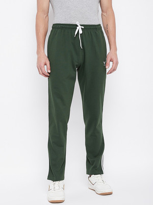 Adobe Colorblock Men Green Track Pants