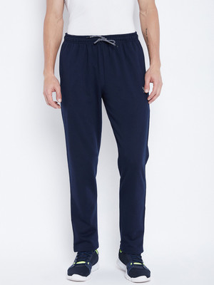 Adobe Solid Men Blue Track Pants