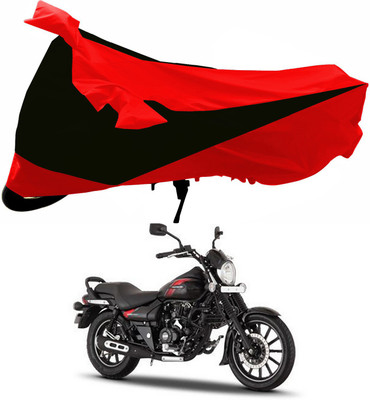 APNEK Two Wheeler Cover for Bajaj(Avenger Street 220, Red, Black)