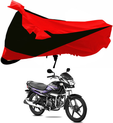 APNEK Two Wheeler Cover for Hero(Super Splendor, Red, Black)