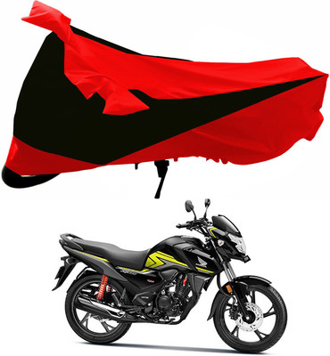AutoRash Two Wheeler Cover for Honda(SP 125, Red, Black)
