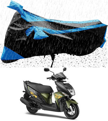 THE REAL ARV Two Wheeler Cover for Yamaha(Ray ZR, Blue, Black)