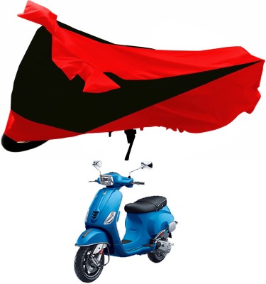 Genipap Two Wheeler Cover for Suzuki(Access, Red, Black)