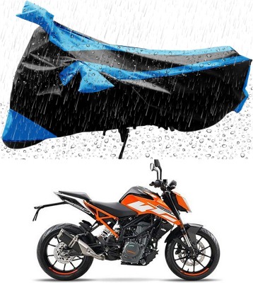 Ascension Two Wheeler Cover for KTM(250 Duke, Blue, Black)