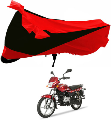 APNEK Two Wheeler Cover for Bajaj(Platina, Red, Black)