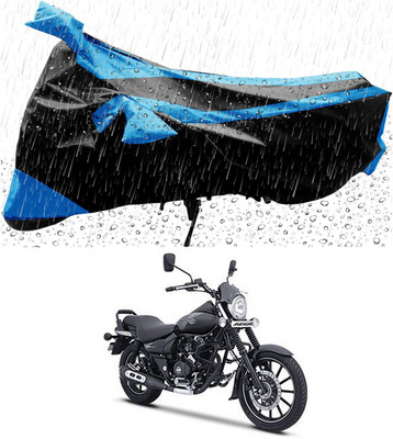 APNEK Two Wheeler Cover for Bajaj(Avenger Street 160, Blue, Black)