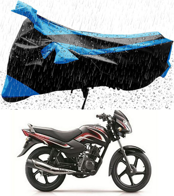 MMSSTAR Waterproof Two Wheeler Cover for TVS(Sport, Blue, Black)