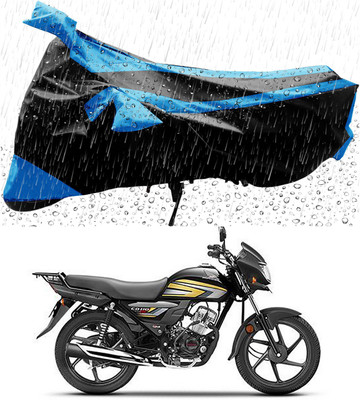 APNEK Two Wheeler Cover for Honda(CD 110 Dream, Blue, Black)